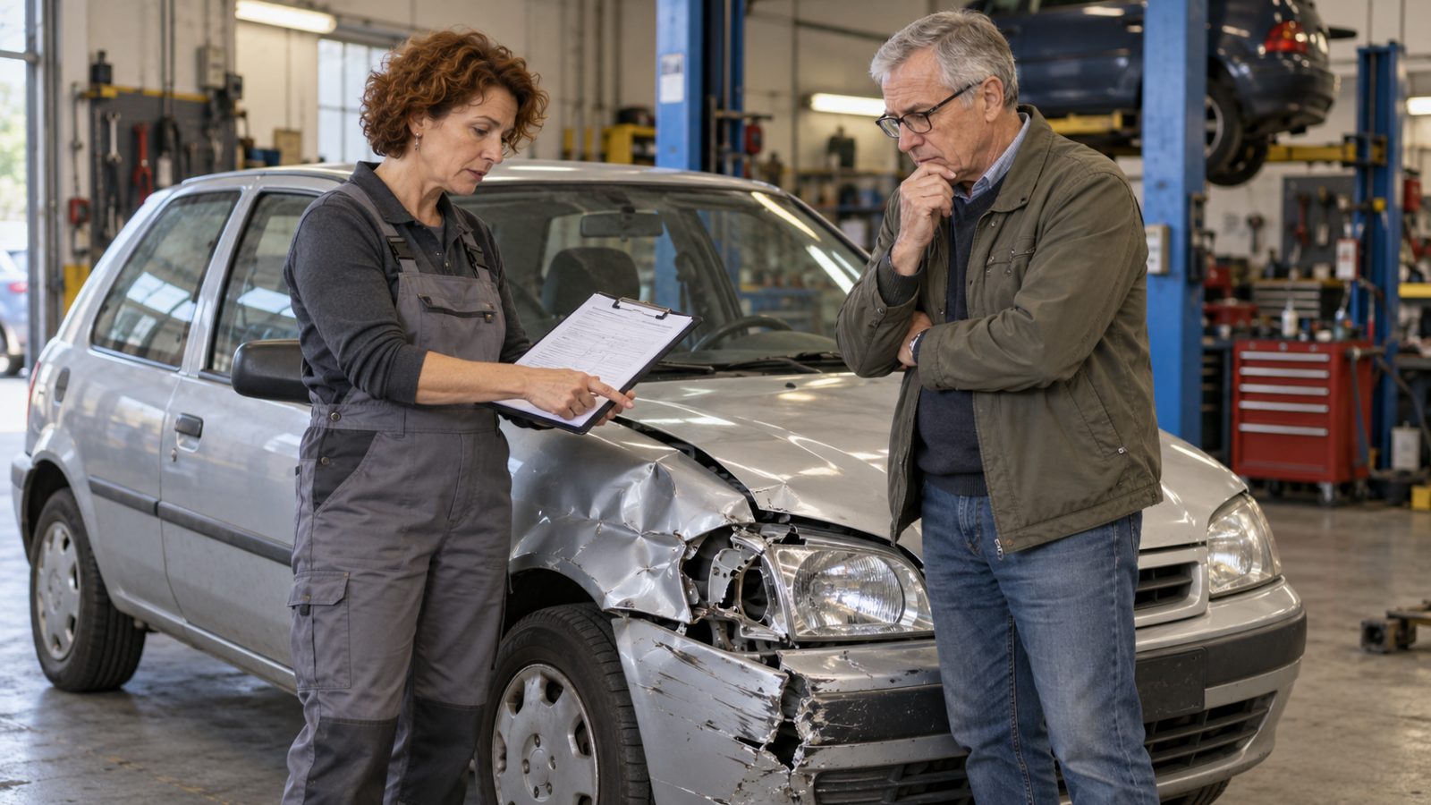 Riparazione dell’auto che costa più del suo valore, cosa puoi ottenere